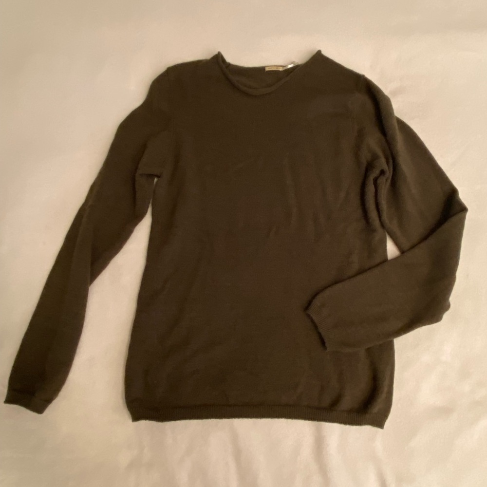 Max Studio Dark Olive Green Sweater